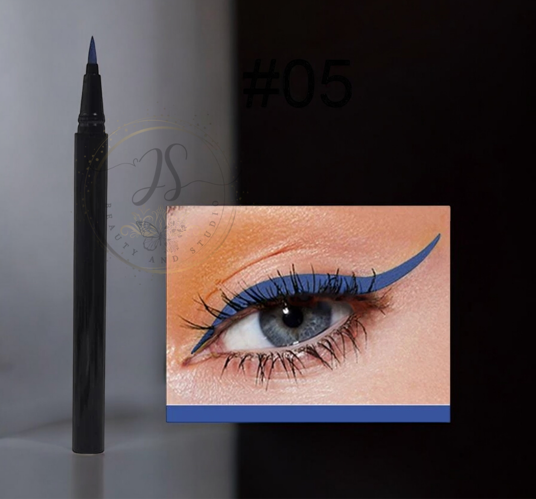 Color Long Lasting Eyeliner Blue