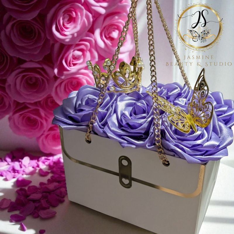 Handbag Style Rose Box