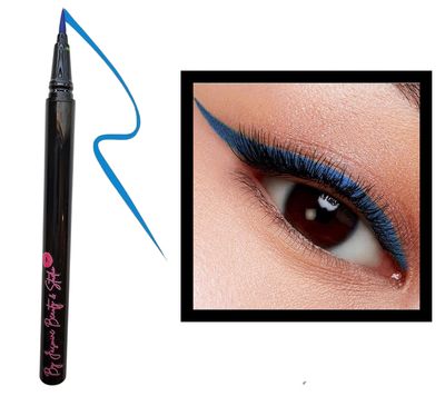 BLUE NEON EYELINER