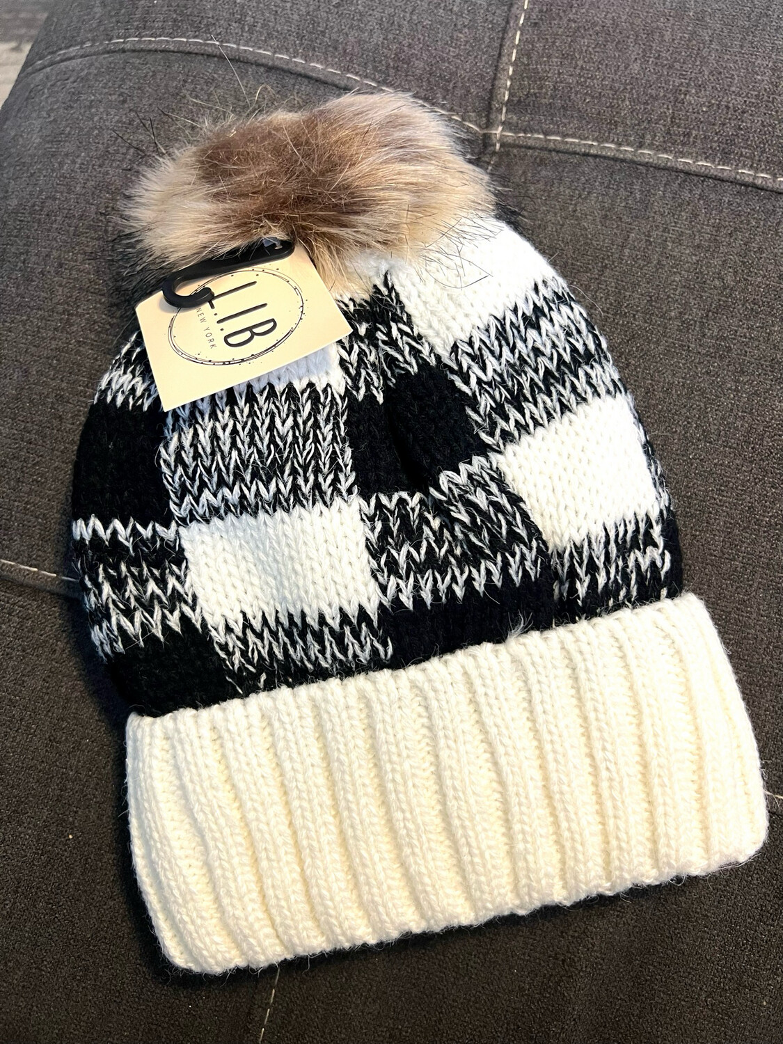 Plaid Beanie