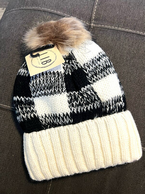 Plaid Beanie