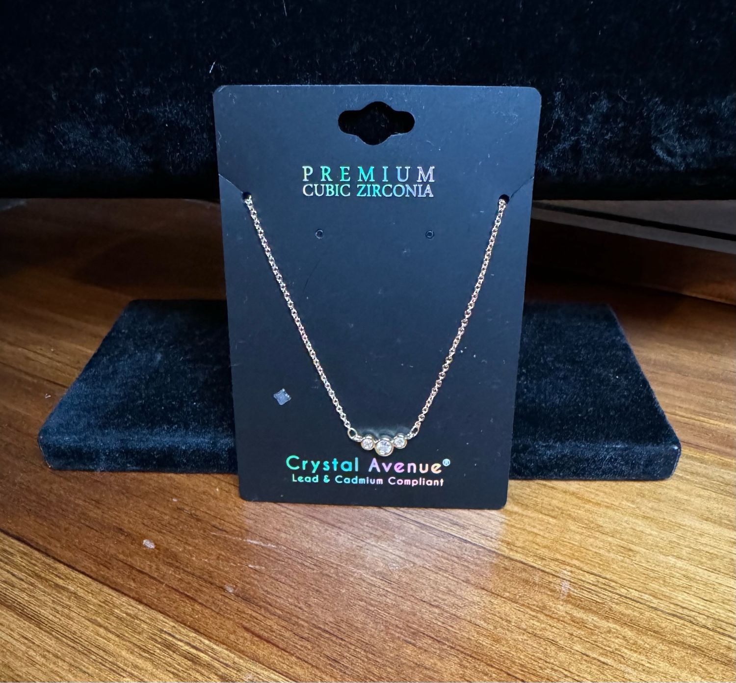 3 Stone Necklace