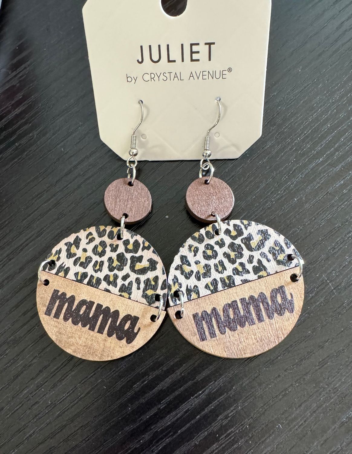 Wooden Mama Earrings