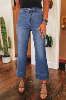 Straight Cropped Jeans