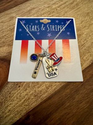 Stars and Stripes Necklace
