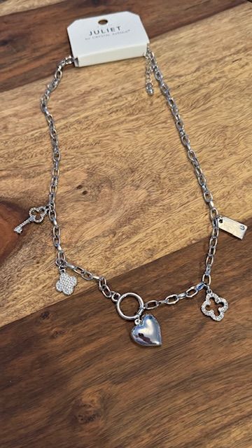 Silver Charm Necklace