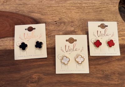 Voila Quatrefoil Earrings