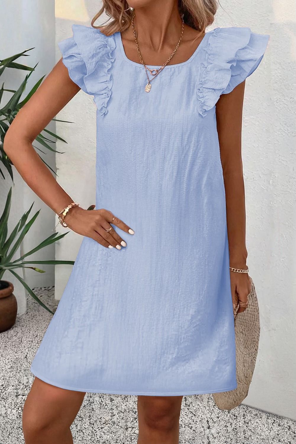 Blue Bow Dress