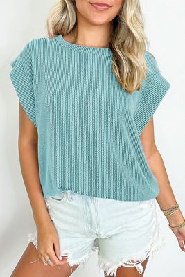 Twisted Ribbed Top