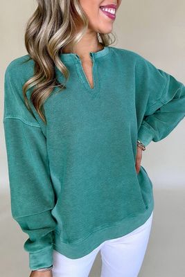 Teal Pullover