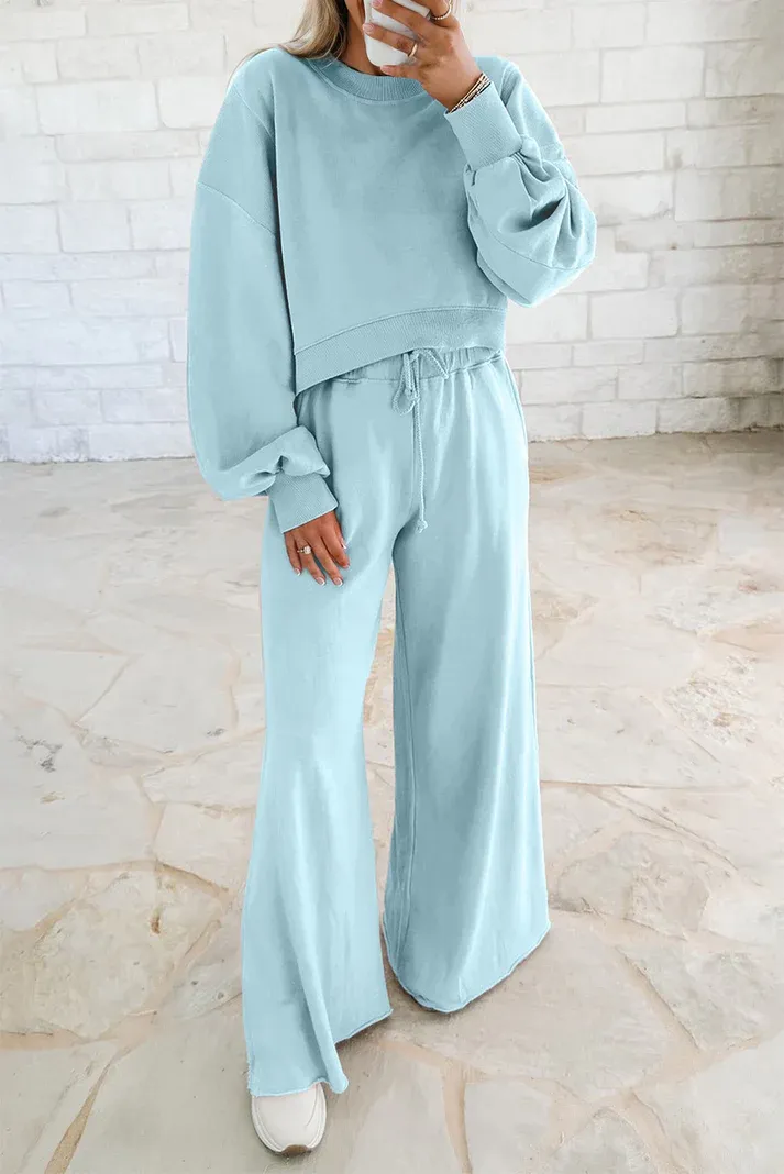 Pullover Wide Leg Set