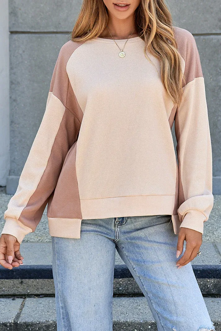Colorblock Raglan Sweatshirt