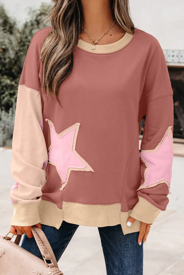 Star Patch Sweatshirt