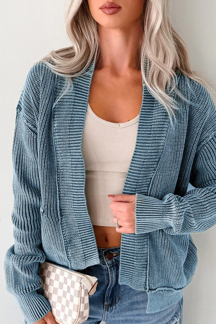 Mineral Wash Cardigan