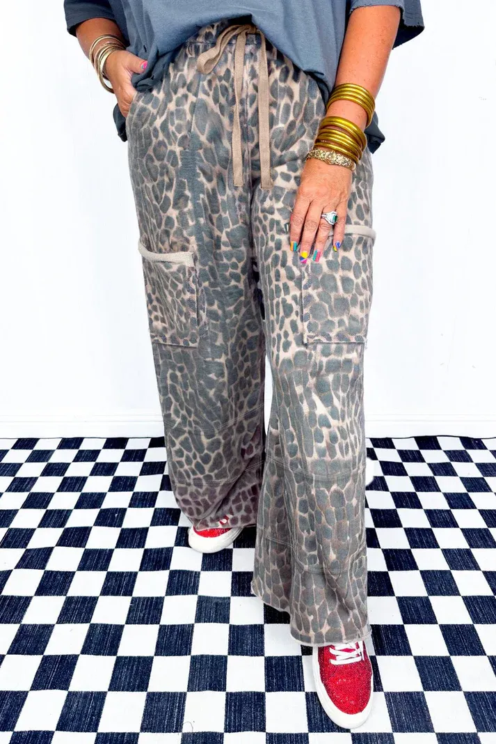 Leopard Loose Pants