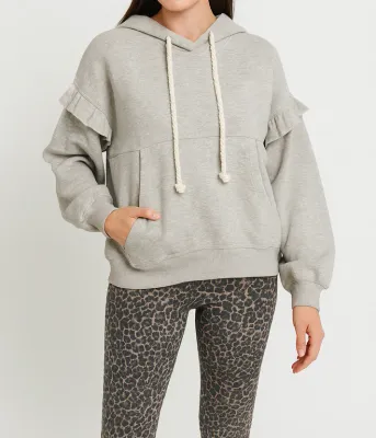 Rope Drawstring Hoodie