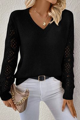 Knit Sleeve Sweater
