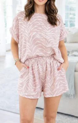 Khaki Abstract Loose Set