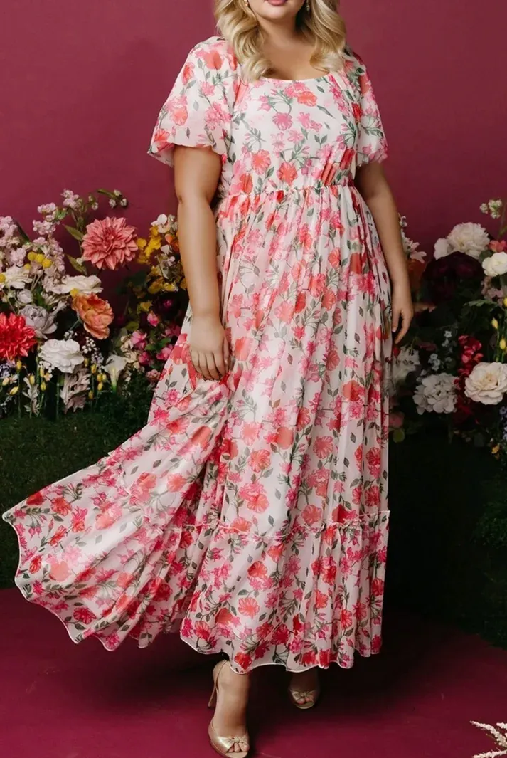 Plus Size Square Neck