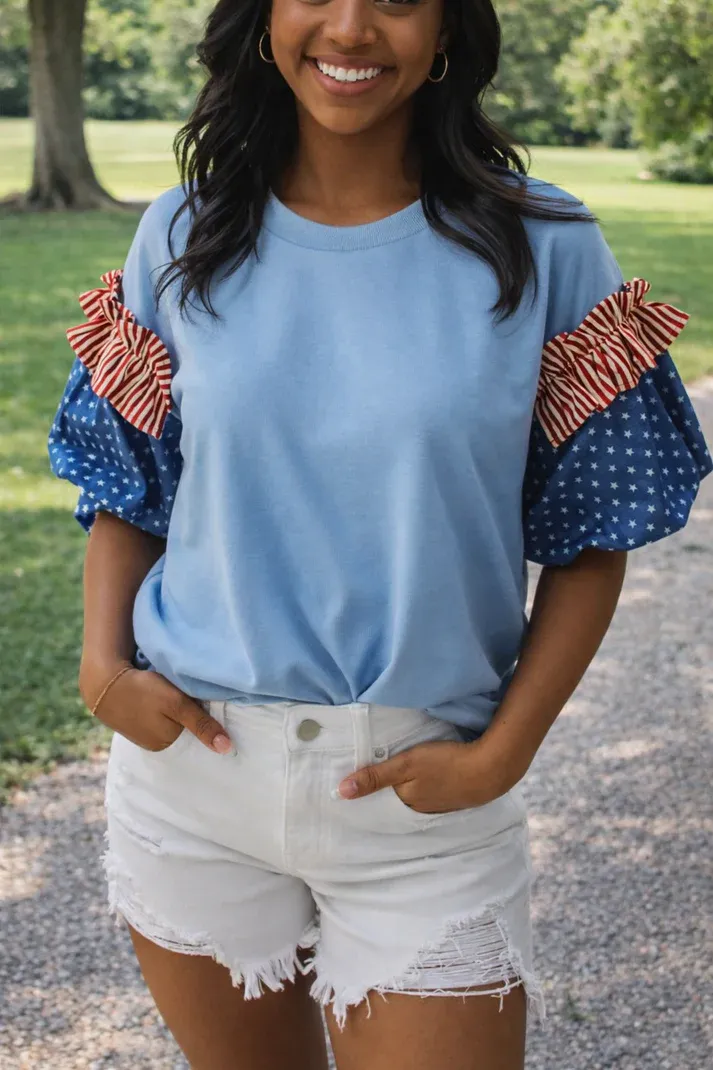 Stars and Stripes Top