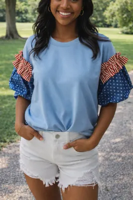 Stars and Stripes Top