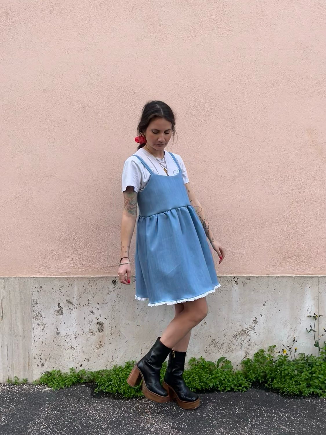 Jeans lavaggio chiaro