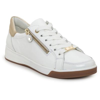 34432-83 REI -LOW WHITE PATENT ZIP