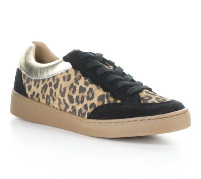 MISSY BLACK/LEOPARD PRINT LACE