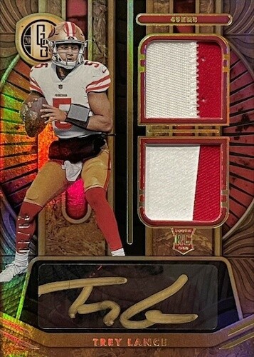 2022 Trey Lance Gold Standard RPA