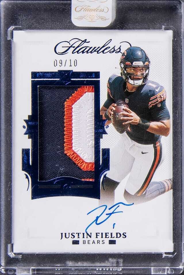 2021 Flawless Justin Fields RPA 9/10