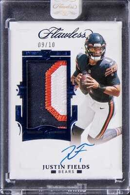 2021 Flawless Justin Fields RPA 9/10