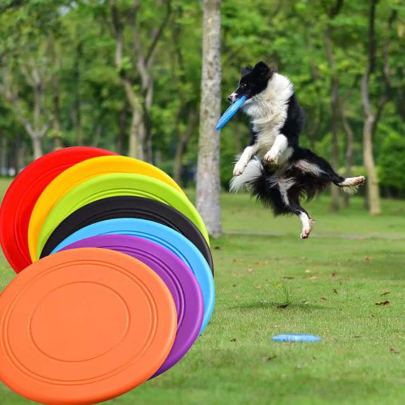 PET FRISBEE FLOATING BITE RESISTANT RETRIEVING TRAINING