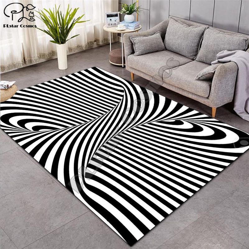 NORDIC CARPETS SOFT FLANNEL 3D PRINTED AREA RUGS PARLOR GALAXY SPACE MAT