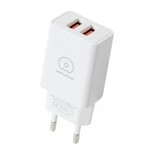 Зарядно с кабел 3.1A USB към Type-C или Lightning 1M.