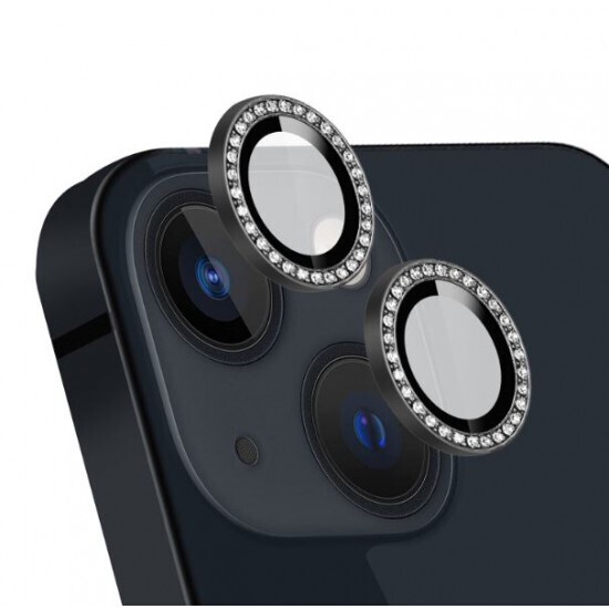 Протектор с кристали за камера iPhone 15
