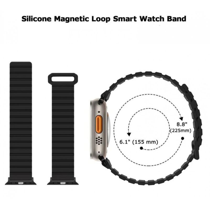 Магнитна каишка Apple Watch iWatch 42/44/45/49mm