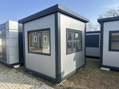 Bürocontainer / Pförtnerhaus 2,60 x 2,40 m – Die Container