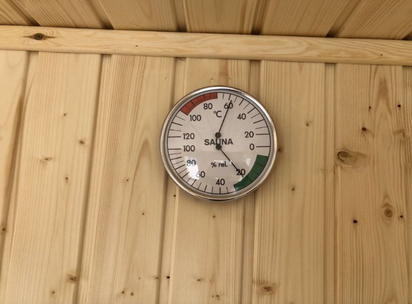 Saunacontainer / Saunakabine 4,00 x 2,20 m – Die Container