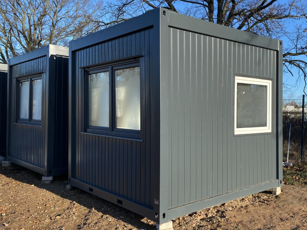 Bürocontainer 3,00 x 3,00 m – Die Container