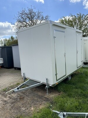 WC-Anhänger Damen/Herren mit Toilette und Dusche – Die Container