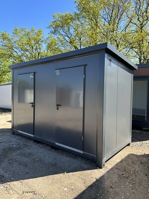 4,00 x 2,00 m Doppel-WC und Duschcontainer – Die Container