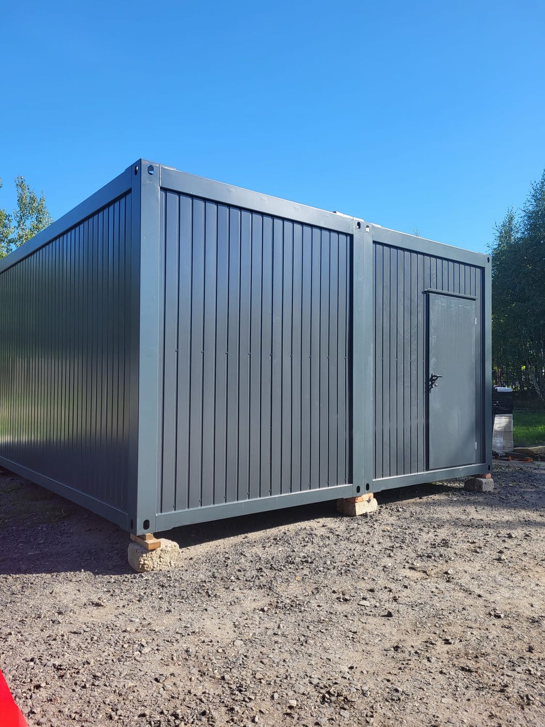 Doppelcontainer 6,00 x 4,88 m – Die Container