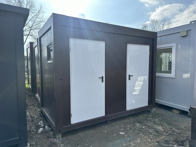 3,50 x 2,00 m Doppel-WC und Duschcontainer – Die Container