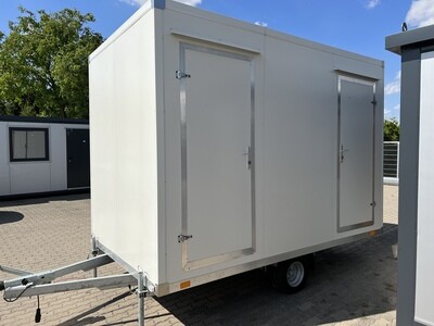 Autarker WC-Anhänger Damen/Herren mit 1000L Tank – Die Container