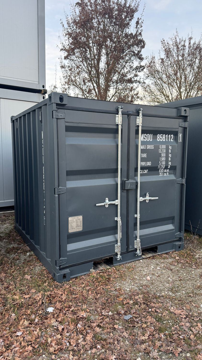 8 Fuß Lagercontainer / Seecontainer 2,44 x 2,20 m – Die Container