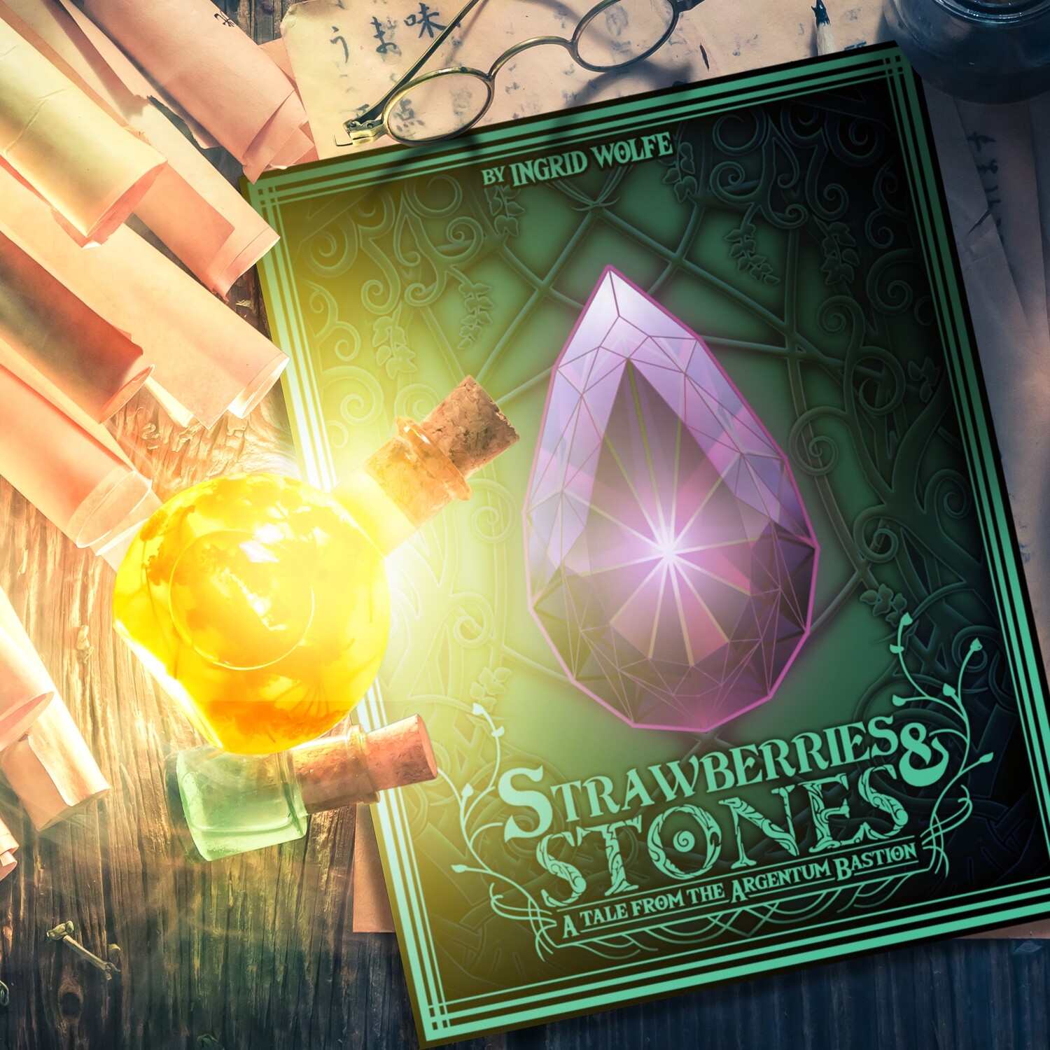 Strawberries &amp; Stones, A Tale from the Argentum Bastion (Novel)