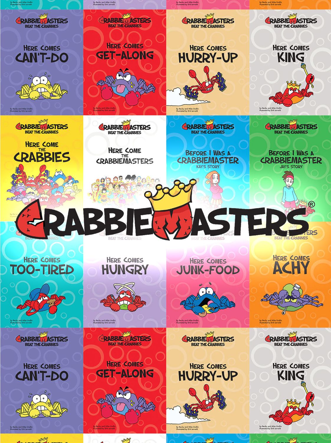 CrabbieMasters - 12 Book Set - Beat the Crabbies™ (Save $60!)