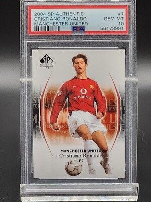 2004 SP Authentic Cristiano Ronaldo PSA 10