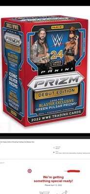 WAX 2022 WWE Panini Prizm Debut Edition (Blaster)