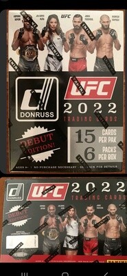 WAX 2022 Panini Donruss UFC Debut Edition (Blaster)